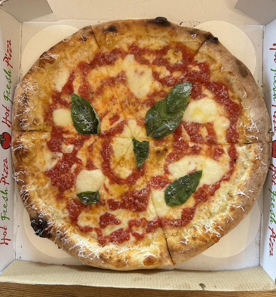 La margherita : San Marzano, fior di latte, basilic